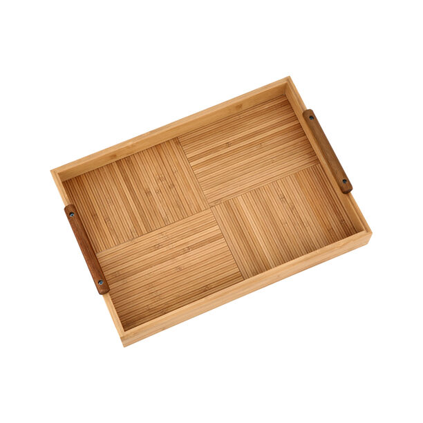 Zukhroof bamboo serving tray 45*31.5*7.3 cm image number 2