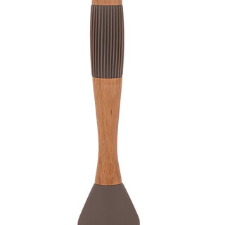 Alberto Silicone Spatula With Wooden Handle Water Blue 