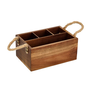 صندوق خشب لحمل أدوات المطبخ من البرتو