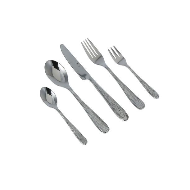 La Mesa silver stainless steel cutlery set 20 pc image number 2
