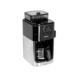 فيليبس آلة تحضير القهوة 2 في 1 باللون الأسود والفضي 1000W