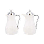 Dallaty white and silver plastic flask 1L 2 pcs image number 0