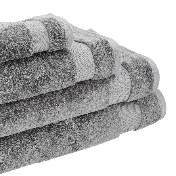 100% egyptian cotton hand towel, gray 50*100 cm image number 3