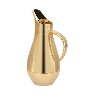 Dallaty greek steel gold vacuum flask 1L