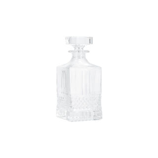 RCR transparent italian crystal decanter with lid