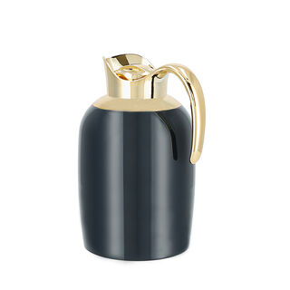 Dallaty steel vacuum flask navy blue/gold 1.3L