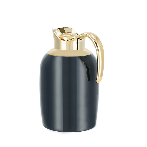 Dallaty steel vacuum flask navy blue/gold 1.3L image number 2