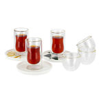 Mother Of Pearl 18Pcs Arabic Tea And Coffee Set image number 0
