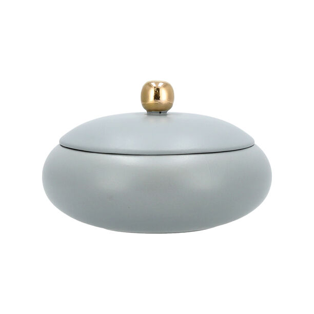 Dallaty grey porcelain date bowl 15.4*15.4*13.5 cm image number 0