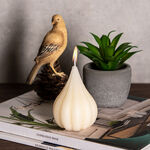 Pear Shape Candle Ivory Simply Vanilla Scent image number 1