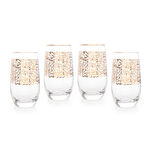 Misk 4 Pieces Glass Tumblers Hiball image number 3