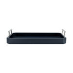 Dallaty serving tray navy blue 49.5*31.8*9.1 cm image number 1