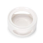 Dallaty porcelain white pot warmer 11.7*11.7*4.8 cm image number 1