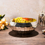 AMBRA SILVER PLATED BOWL image number 0