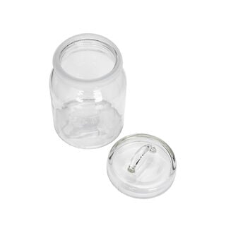 Alberto Glass Storage Jar With Glass Lid