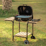 Square Trolly Grill In Black 18" image number 0