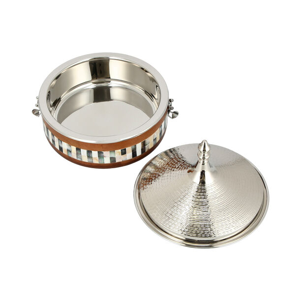 Small Food Warmer nickel Plated image number 2