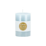 Pillar Candle Light Blue With 3% Fragrance 7*10 cm image number 0