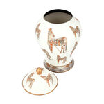 Decorative Jar Horse Design 43.18 cm image number 3