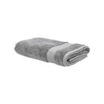 100% egyptian cotton bath towel, gray 70*140 cm image number 5