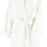 Ultra soft bathrobe, white size L/XL image number 3