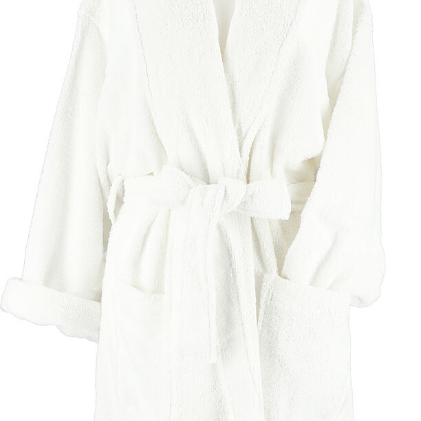 Ultra soft bathrobe, white size L/XL image number 3