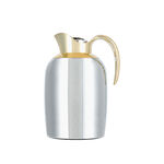 Dallaty Sarab steel vacuum flask silver/gold 1.3L image number 1