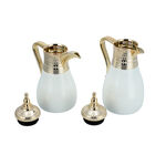 Dallaty set of 2 gold steel vacuum flask image number 3