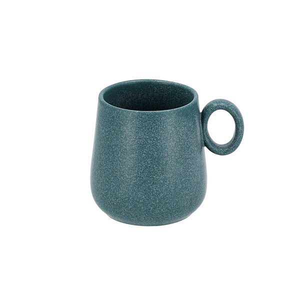 Dallaty porcelain matt blue mug image number 3