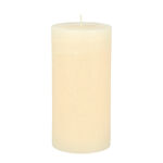  PILLAR CANDLE RUSTIC IVORY H:20*10CM image number 2