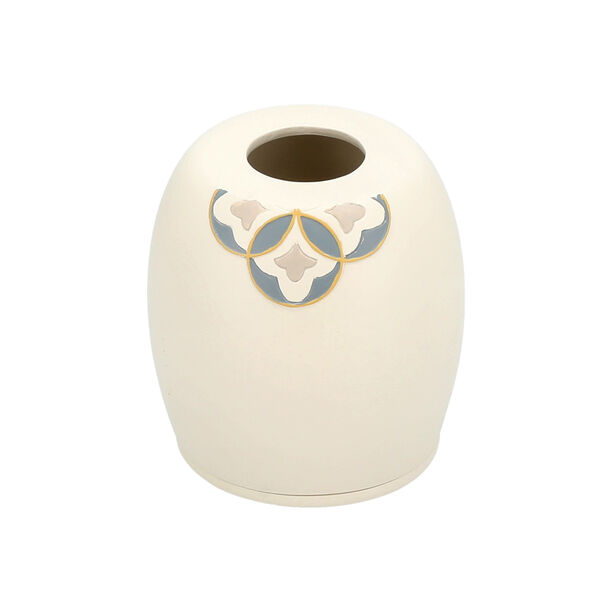 Waraq Ceramic Tissue Box 14*14*15 Cm image number 2