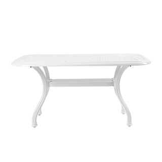 RECTANGLE WHITE COFFEE TABLE