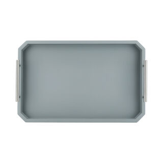 Dallaty serving tray grey 49.5*31.8*9.1 cm