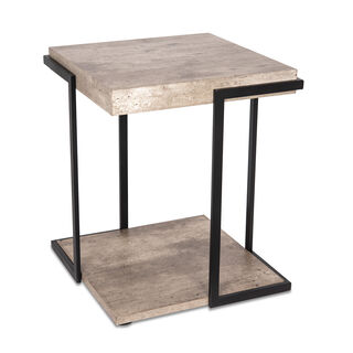 طاولة جانبية خشب 40*40*50 سم