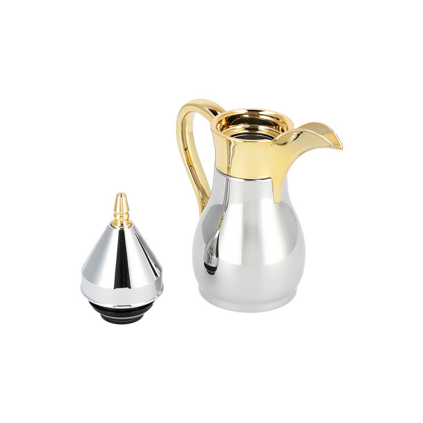 Dallaty mini vacuum flask chrome/gold 3 ml image number 2