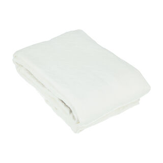 Cottage Cotton Blanket King Royal White 240X220 Cm