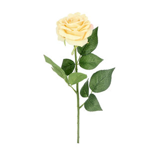 Artificial Flower Rose Cream