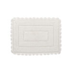 Boutique Blanche beige cotton bathmat 60*90 cm image number 1