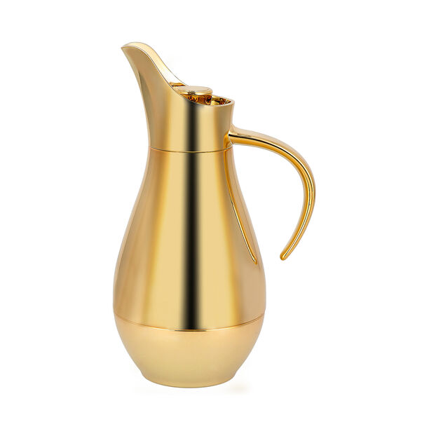 Dallaty greek steel gold vacuum flask 1L image number 0