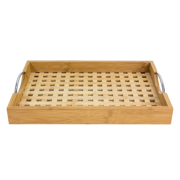 Dallaty bamboo serving tray 43*29*5 cm image number 2