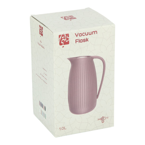 Dallaty plastic vacuum flask grey 1L image number 3