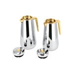 Dallaty set of 2 chrome steel vacuum flask 1.0L and 1..3L image number 2