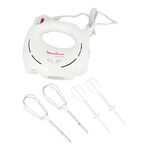 Easymax Hand Mixer With 2 Speeds Plastic 200 Watts White  image number 2