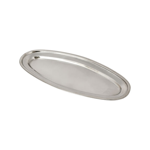 Buy Stainless Steel Oval Fish Serving Tray Online