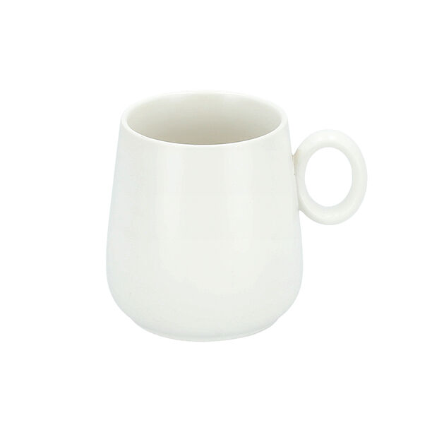 Dallaty porcelain matt white mug image number 3