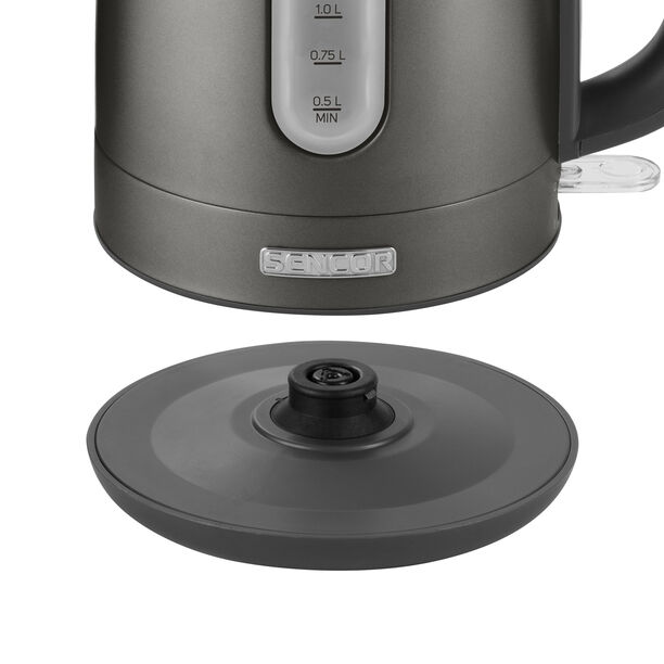 Sencor metalic black kettle 1.7 L, 2150W image number 5