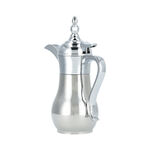 1Pc Steel Vacuum Flask Mini Traditional Silver image number 1