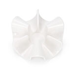 Dallaty porcelain white pot warmer 14*14*4.7 cm image number 1