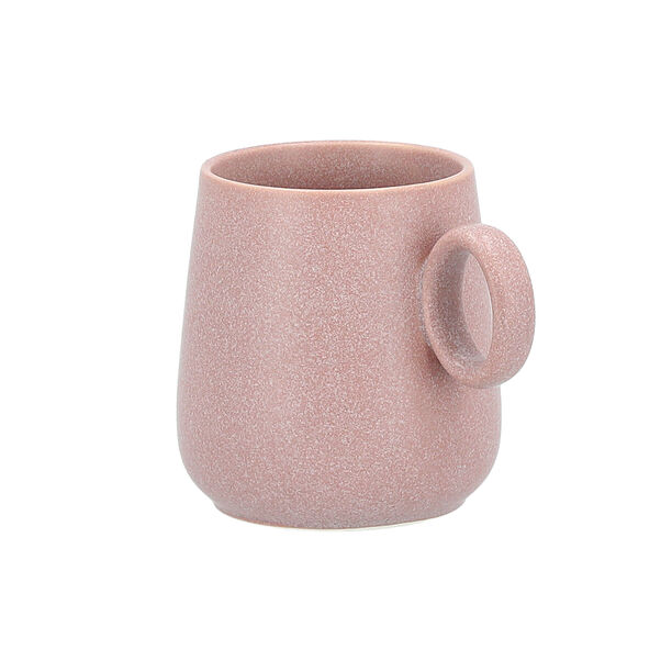 Dallaty porcelain glaze pink mug image number 1