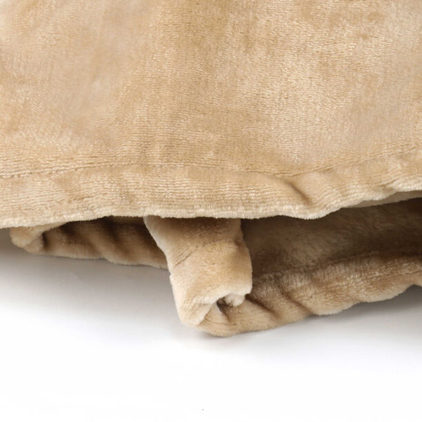 Cottage micro flannel blanket beige 150*220 cm image number 2